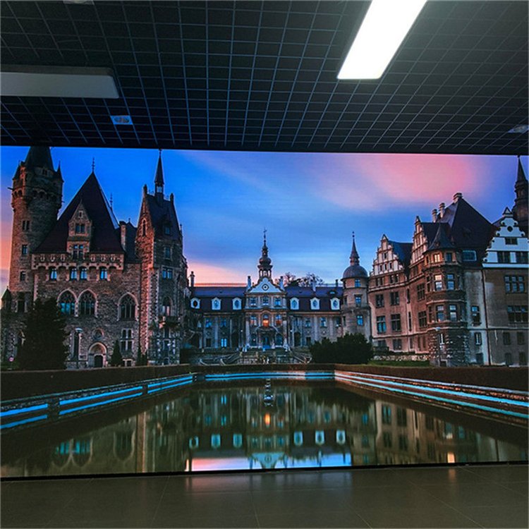 洋县室内P2.0全彩显示屏